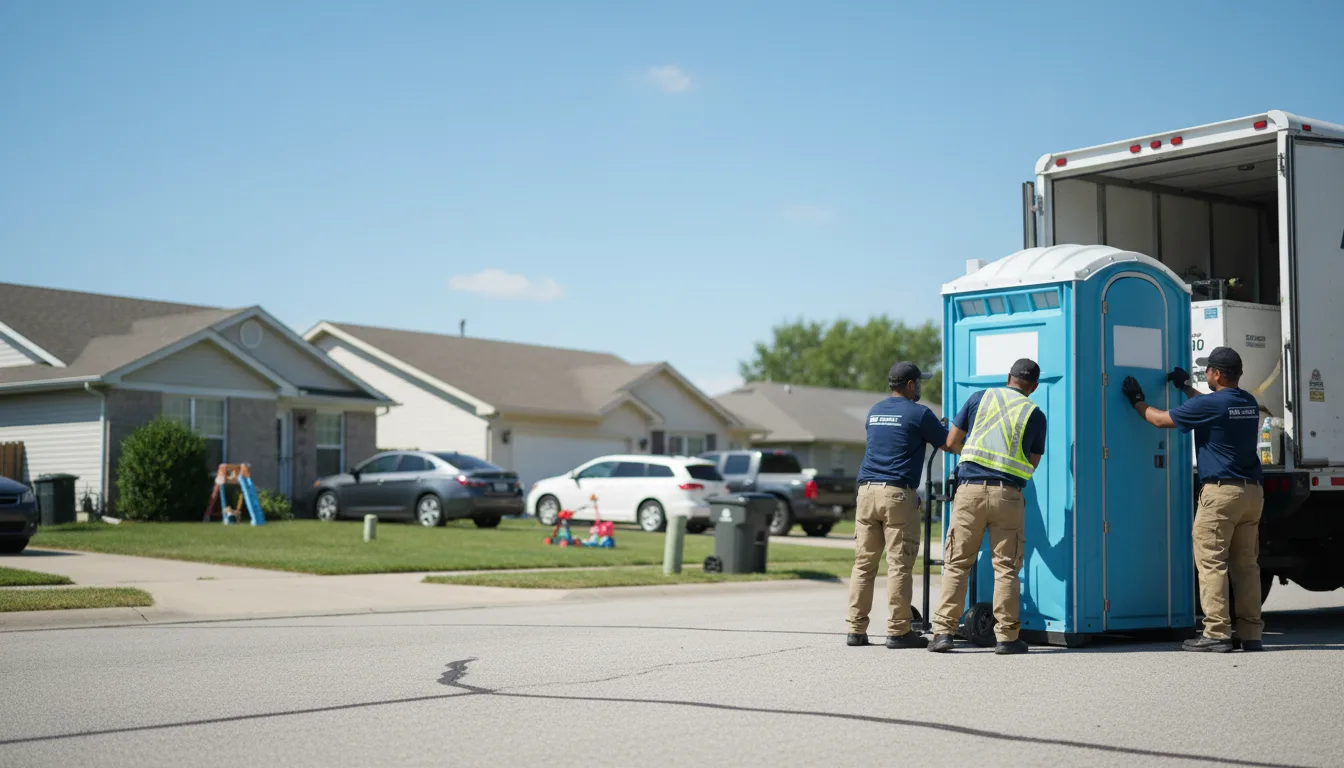 Standard Porta Potty Rentals in Mason, IL near me